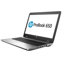 HP ProBook 650 G2 15,6" bærbar PC (sort/sølv)
