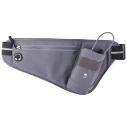 Gear urheiluvyö pullotaskulla 6" (harmaa)