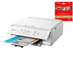 Canon Pixma TS6151 AIO inkjet printer + 5x5" papir