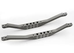 TRX-4923A Chassis braces, lower (2) (grey)