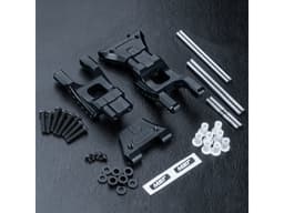 MST-210616BK MB Alum. Rear lower arm set (black)