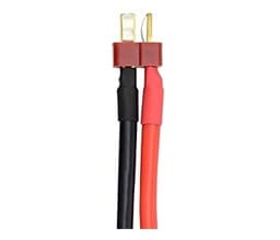 Fuse T-Plug ( Deans  ) 1x Hann med 4cm ledning