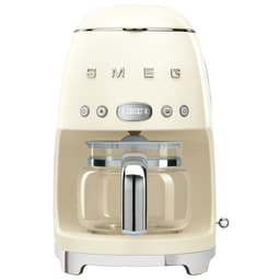Smeg 50's Style kaffebryggare DCF02CREU  (krämvit)