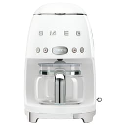 Smeg 50's Style kaffemaskine DCF02WHEU (hvid)