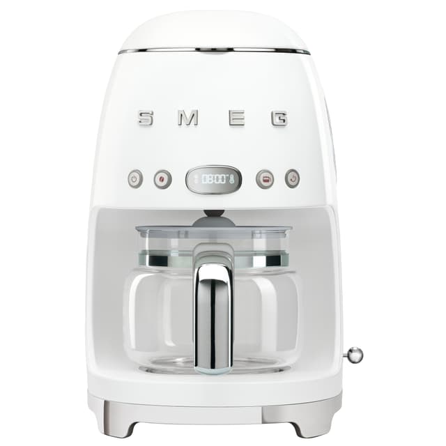 Smeg 50's Style kaffemaskine DCF02WHEU (hvid)