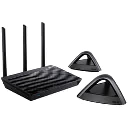 Asus RT-AC66U AiMesh meshrouter med 2-pack Lyra-noder