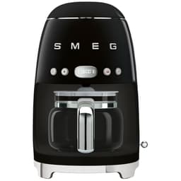 Smeg 50's Style kaffemaskine DCF02BLEU (sort)
