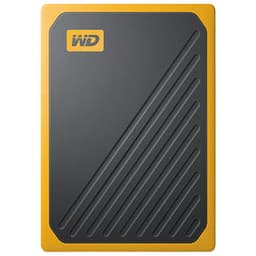 WD My Passport GO ulkoinen SSD-muisti 500 GB (musta/keltainen)