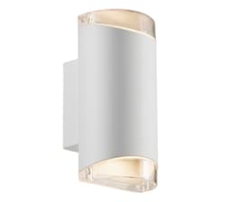 Moby vegglampe dobbel GU10 hvit