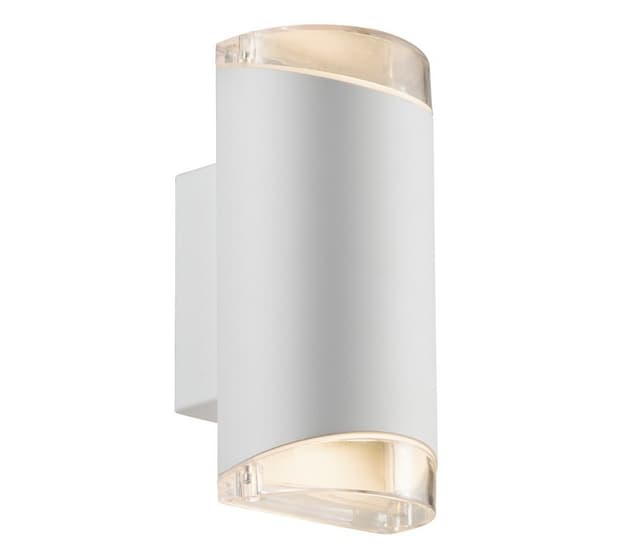 Moby vegglampe dobbel GU10 hvit