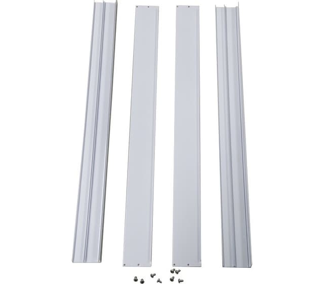 Påveggsramme til LED panel Hvit 600x600