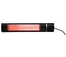 Terrassevarmer m/Fjernkontroll 1500W Sort