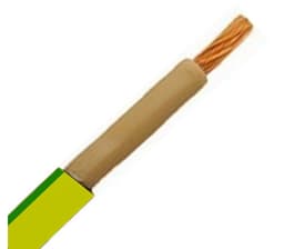 RKK 10mm² Gul/Grønn Dobbelisolert