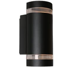 Nemo vegglampe dobbel GU10 sort