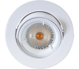 Artos LED Downlight 240V 6,5W GU10 Hvit IP23