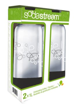 SodaStream flasker (sort - 2 stk.)