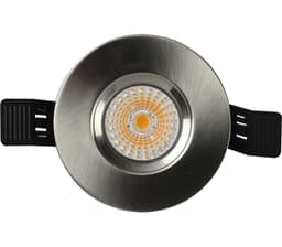 Altea Fast LED Downlight 8W Børstet Stål IP44