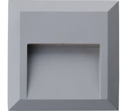 Rack Vegglys Sølv 1,6W LED IP44