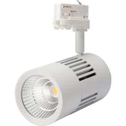Skinnespot 3 fas LED 40W 15° 3500lm 3000K RA90 Hvit