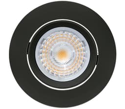 Alfa Downlight 10W matt sort
