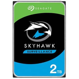 Seagate SkyHawk 3.5" intern hårddisk för övervakning (2 TB)