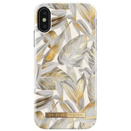 iDeal telefonfodral för Apple iPhone X/XS (platinum leaves)