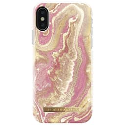 iDeal Fashion Apple iPhone X/XS suojakuori (golden blush marble)