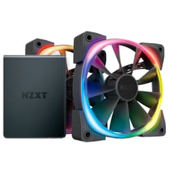 NZXT Aer RGB v2 blæser 120 mm dobbelt sæt med Hue 2 controller