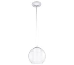 Bolsano Pendel Krom/Glass 1x60W E27