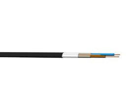 PR PLUSS 500V 2x2,5/2,5 Quick-reel 50m Sort