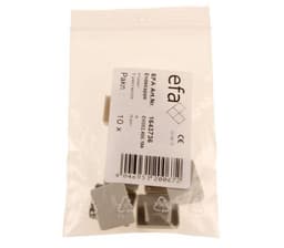Endekappe EK C-4 for 4Pol 10 og 16mm² Samleskinne EFA