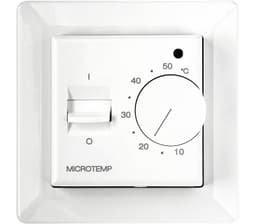 Termostat MTC 1991H Gulvføler HVIT Micromatic