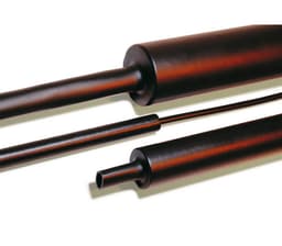 Krympeslange Tredux MA47 30/8mm Sort med lim 1m