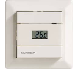 Termostat MTC2 1991MH gulv/luft/reg Hvit