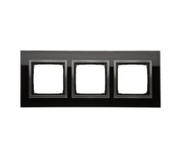 Simon 3-Hulls glass ramme Frozen Lava