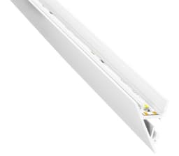 Wallight 2.0 Aluprofil RAL9010 hvit ·2m ·Mål 23,4 x 37,1 mm