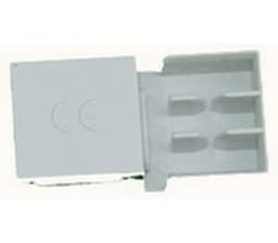 Endekappe EK 2 for 2Pol 10mm² Samleskinne EFA
