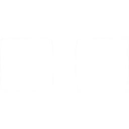 Simon 2-Hulls ramme hvit