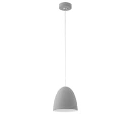 Pratella Pendel Elipse 60W E27 Grå