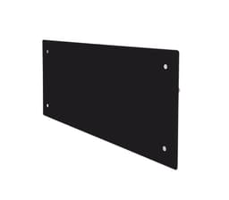 Glassovn panel Wi-Fi H60 800W Sort