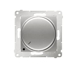 Simon Dimmer LED 2-pol Alu