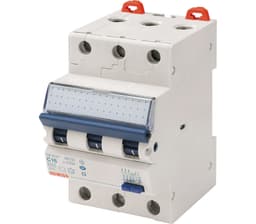Jordfeilautomat Gewiss 332C 32A 3-pol 3 mod C-karakteristikk