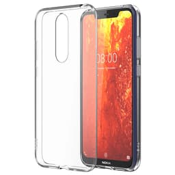 Nokia 8.1 suojakuori (läpinäkyvä)