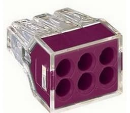 Wago 6 leder Innstikklemme 773-106