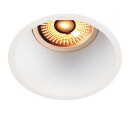 Unicone Safe GU10 m/ledpære Matt hvit
