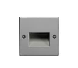 Unilamp Dot LED Square Ramp 6051 1,4w 3000K 350mA DC Sølv