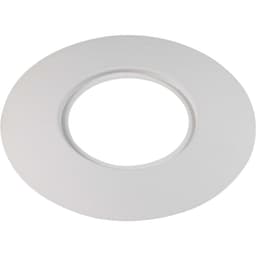 Rehabplate Rund 130mm Matt Hvit