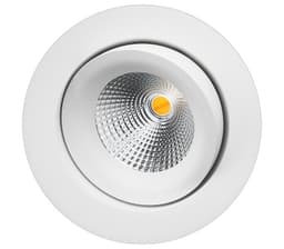 Gyro Isosafe DimtoWarm 6W Matt Hvit LED 2000-2800K