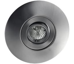 Juno Rehab 240V/50W GU10 Børstet Stål IP23