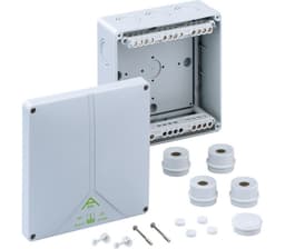 KOBLINGSBOKS ABOX 160 IP65 GRÅ